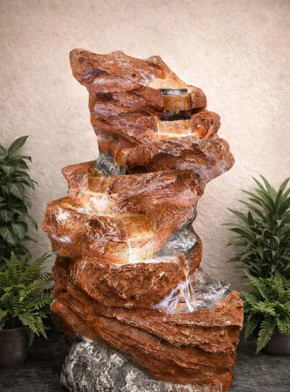 Granite Finish Block Fountain